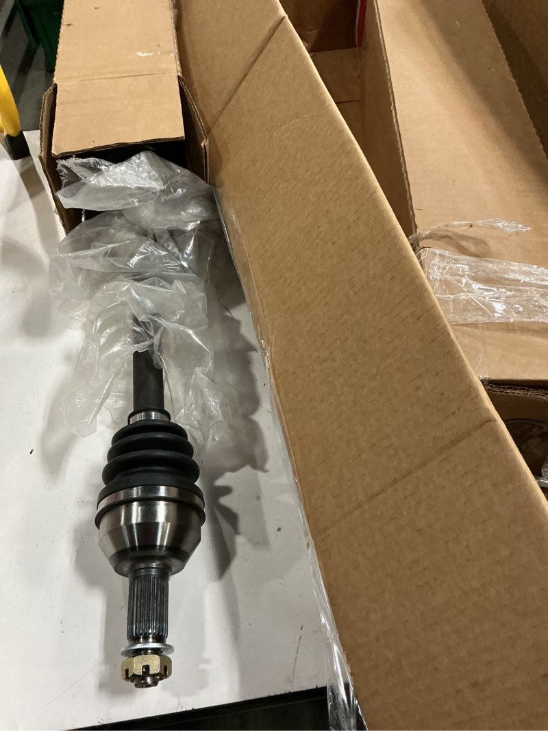 Condition photo showing Good Condition for front left & right cv axle shaft with wheel bearing for polaris 4x4 general 1000 2016-2021/ 4x4 general 4 1000 2017-2021, 4x4 rzr 4 900/ s 900 60" 2015-2018; 4x4 rzr s 1000 60" 2016-2023 1 pair - front axle & bearing