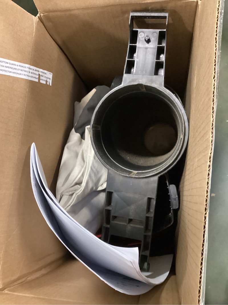 Condition photo showing As Is for Toro 51619 Ultra Electric Blower Vac, 250 mph, Red 250 mph Blower/ Vac Blower Vac