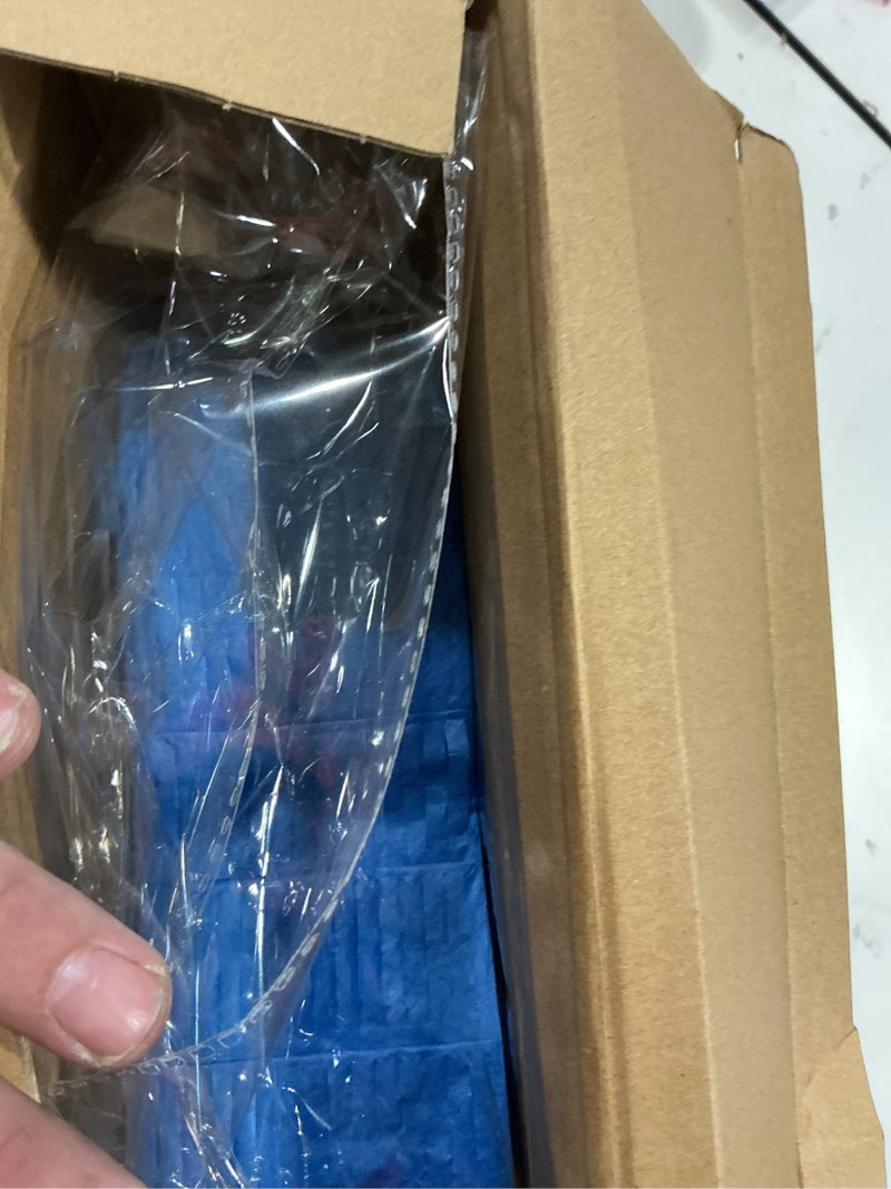 Condition photo showing Good Condition for sosation cat piñata 12.5 x 9 inch blue cat shaped piñata with blindfold bat for purple birthday decoration friendship fans favor decoration wedding