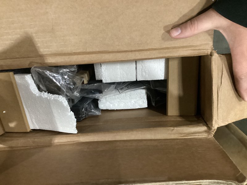 Condition photo showing Good Condition for olixis metal full bed frame - 14in high with storage space, no box spring needed with sturdy steel slat support, 2200lbs heavy duty for easy assembly, black for bedroom