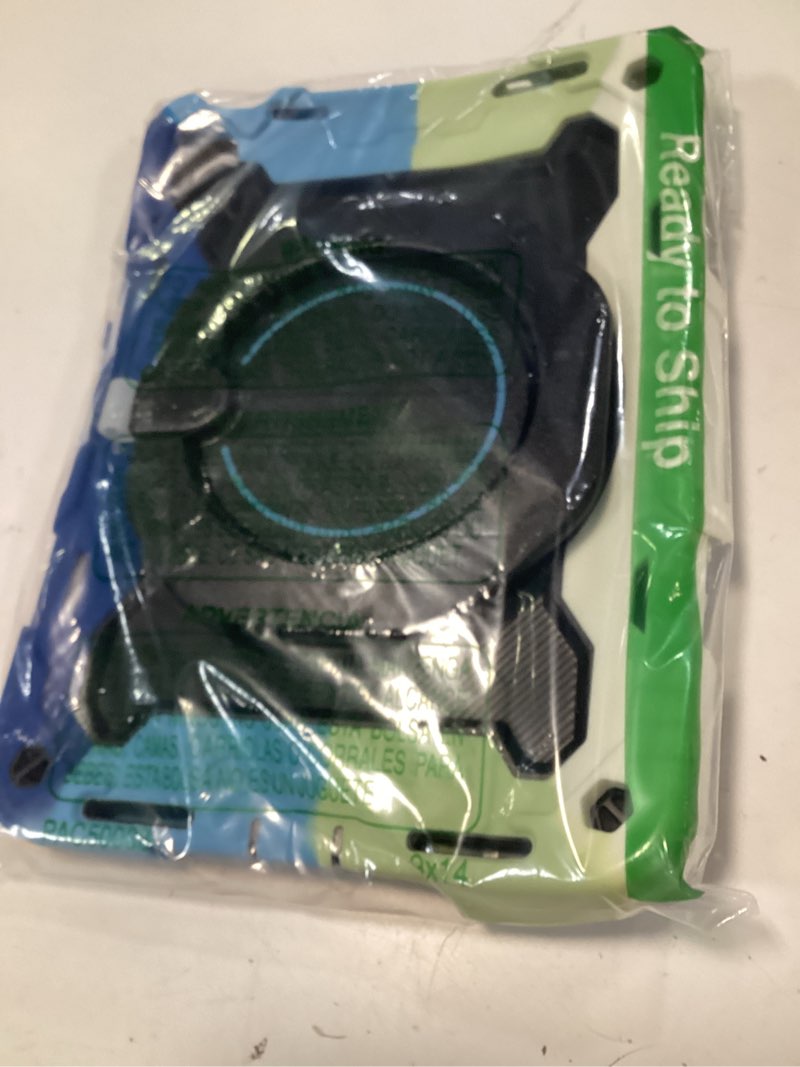 Condition photo showing Good Condition for roiskin case for ipad (a16) 11th generation 11 inch 2025, ipad 10th generation case 10.9" for kids with screen protector,360 kickstand & handle,shoulder strap,heavy duty military grade drop protection black-blue no pen holder