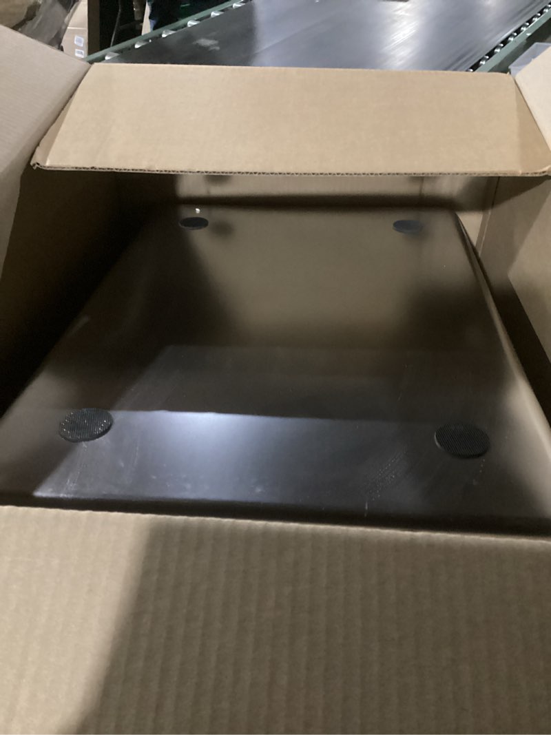 Condition photo showing Good Condition for xxxl stainless steel cat litter box with high sides, 28" l x 20" w x 14" h extra large litter box for big cats and multiple cats, enclosure cat litter pan with anti-urine leakage, easy clean xx-large grey