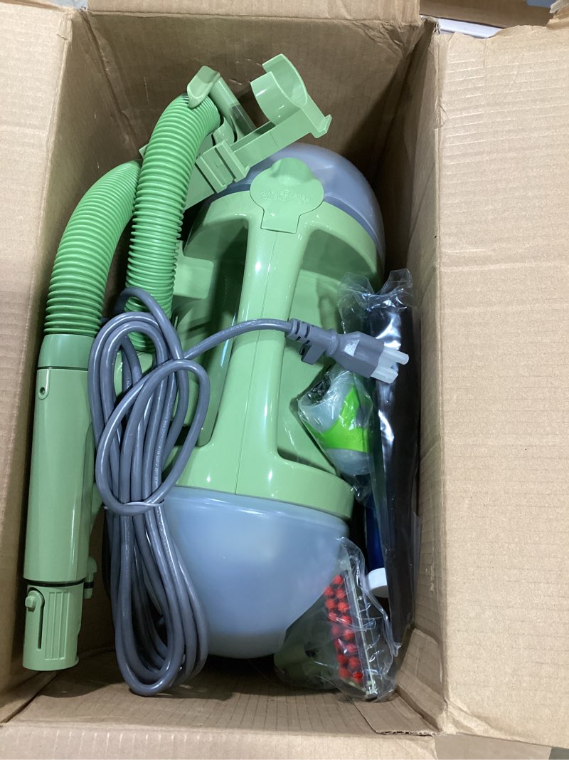 Condition photo showing Good Condition for BISSELL Little Green Multi-Purpose Portable Carpet and Upholstery Cleaner, Car and Auto Detailer, with Exclusive Specialty Tools, Green, 1400B