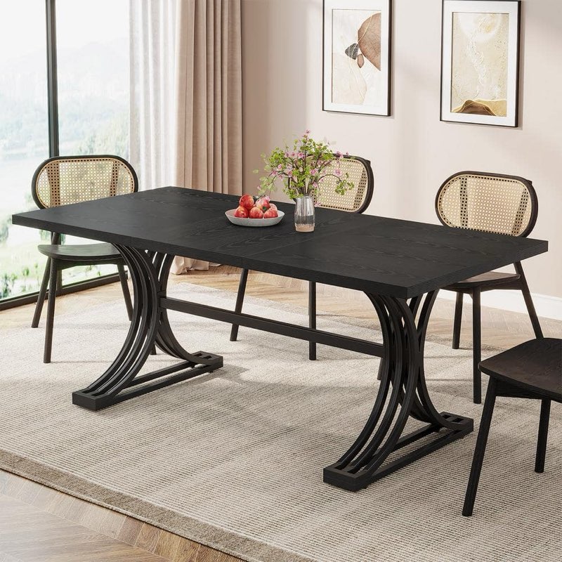Bunel Rectangular 63'' L x 32'' W Restaurant Dining Set