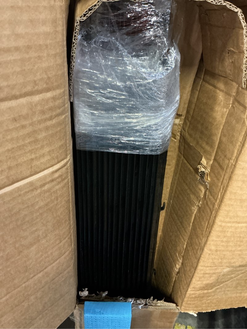 Condition photo showing Good Condition for 15 pack metal fence post black splicing, 6ft heavy duty garden fence post for wire fence, fence posts no dig u post for lawn, garden, farm