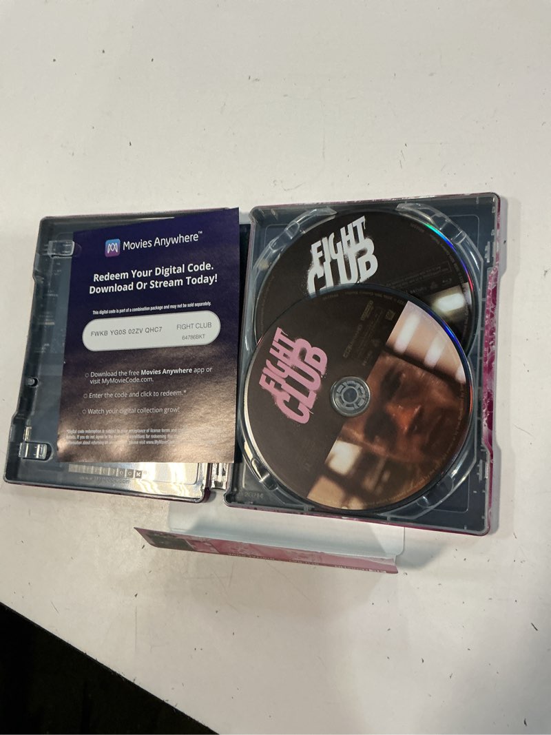 Condition photo showing Good Condition for fight club - uhd/bd combo + digital + steelbook