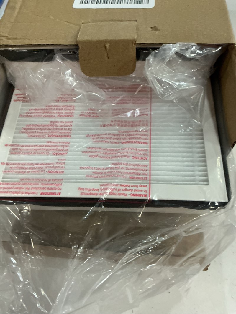 Condition photo showing New/Like New for 4 pack hepa replacement filter compatible with nuwave oxypure portable air purifier 47401 47402 47404 for large room up to 1361 sq ft with double-sided air intake, part no. h5p3