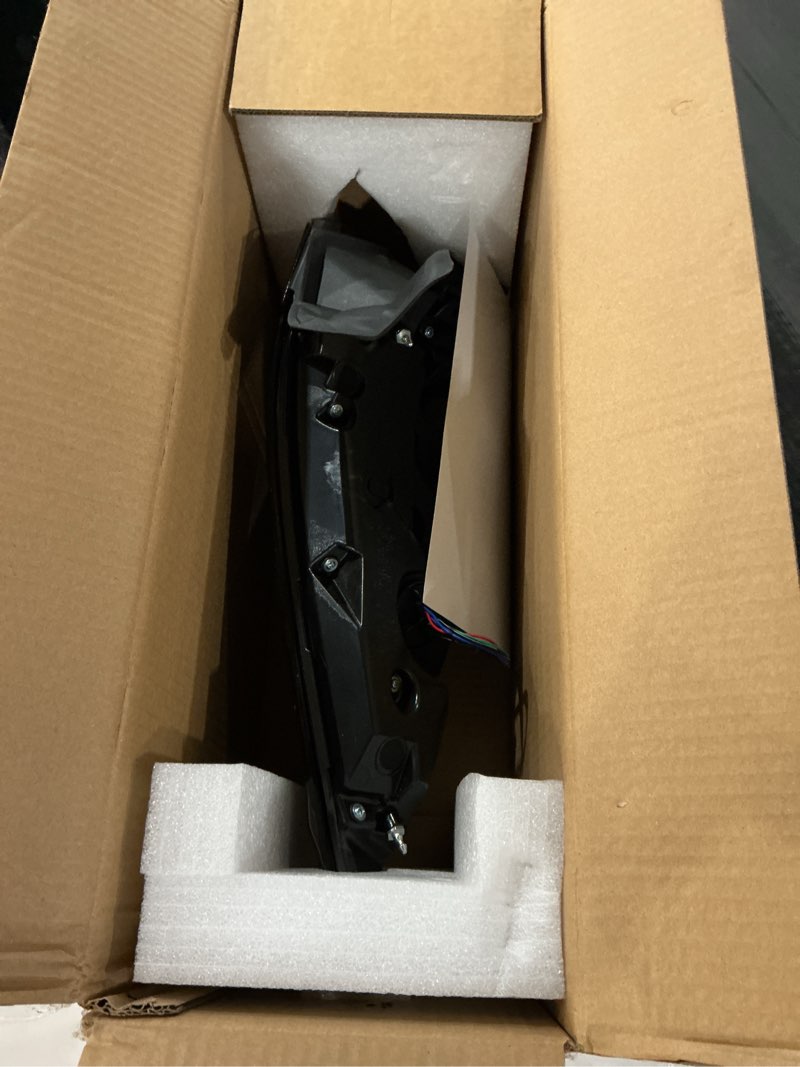 Condition photo showing item condition for led tail lights compatible with ford edge se, sel,st-line 2019 2020 2021 2022 2023 2024 rear brake lamp signal assembly without running lights kt4z13404l (low right passenger side) without running lights right passenger side