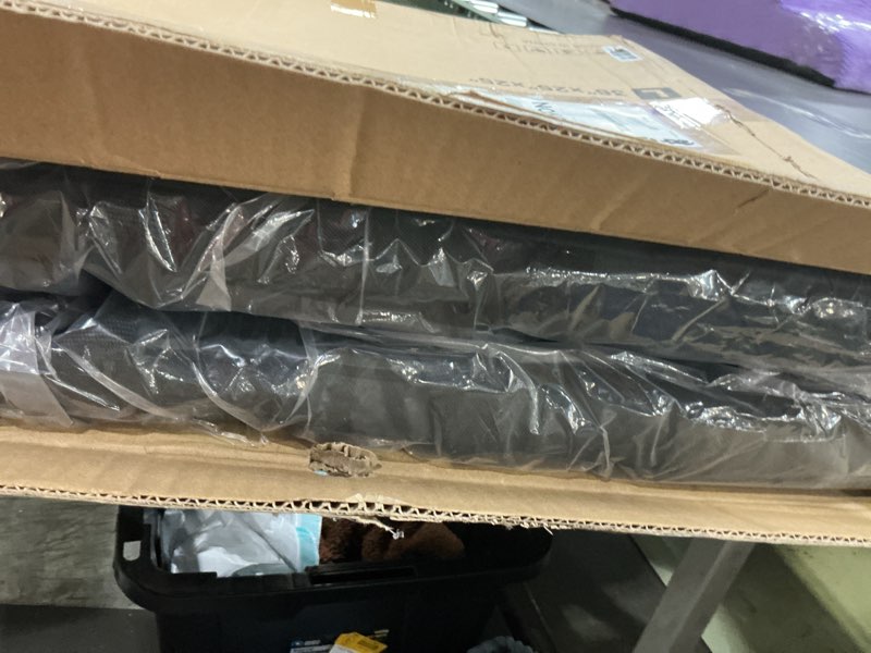 Condition photo showing New/Like New for 36 Inch Collapsible Dog Crate for Large Dogs - Portable Dog Travel Crate Soft Sided with Breathable Mesh Windows, Foldable Dog Kennel for Indoor and Outdoor, Grey 36.0"L x 25.0"W x 25.0"H Grey