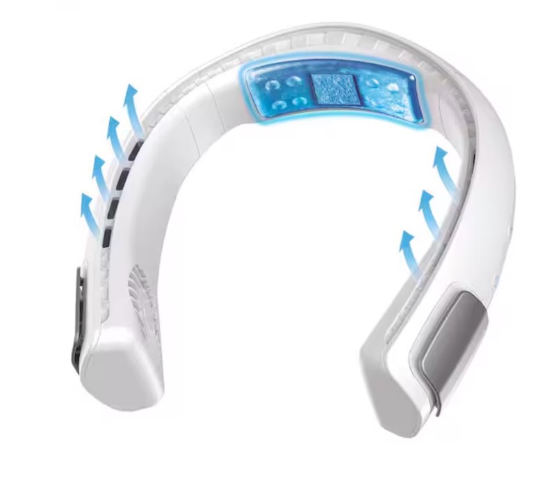 personal wearable air cooler