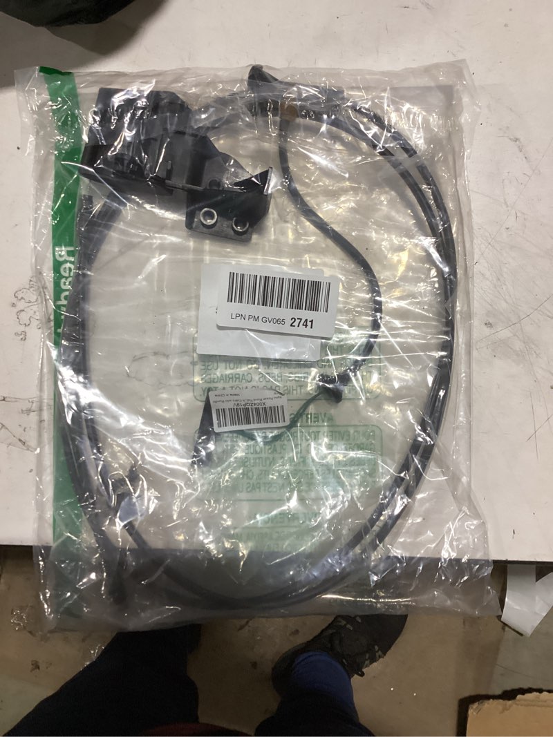 Condition photo showing As Is for hood release cable with handle replaces oe 55394495ab compatible with jp grand cherokee 2005-2010/ commander xk 2006-2010 steel assembly automotive exterior accessories