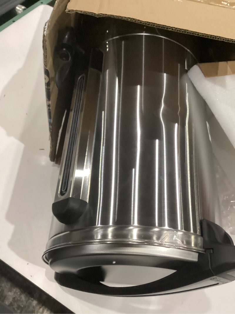 Condition photo showing Good Condition for garvee coffee urn 100 cups/14 l, large stainless steel commercial coffee maker 3.7 gal electric hot beverage hot water dispenser coffee dispenser hot water urn for business, party,catering,silver silver 100 cups/14l