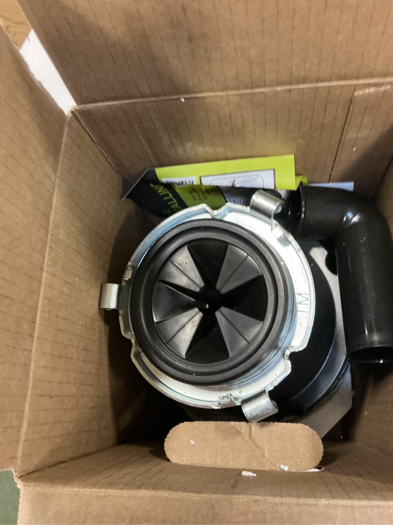 Condition photo showing Good Condition for InSinkErator Badger 5 Garbage Disposal, Standard Series 1/2 HP Continuous Feed Food Waste Disposer, Black, Set of 1