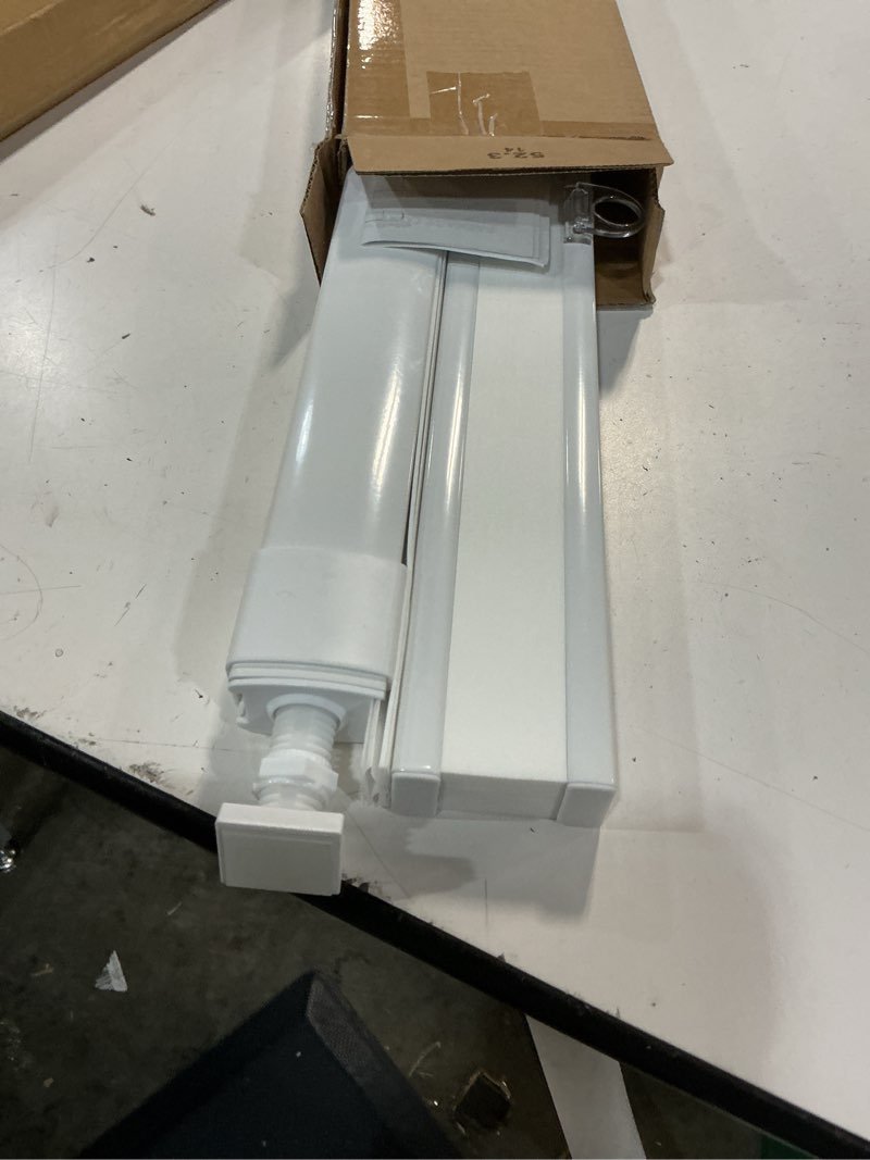 Condition photo showing Good Condition for lazblinds no tools no drill cordless cellular shades, top down bottom up (tdbu) honeycomb shades for home, light filtering thermal insulation blinds for windows, 21" w x 48" h, white light filtering - white 21" w x 48" h