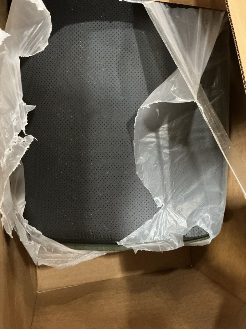 Condition photo showing As Is for eheyciga orthopedic xl dog bed for large sized dog, 42x30x7.5 inch extra large memory foam dog couch bed with sides, waterproof liner & washable removable cover, dark green 42x30x7.5 dark green