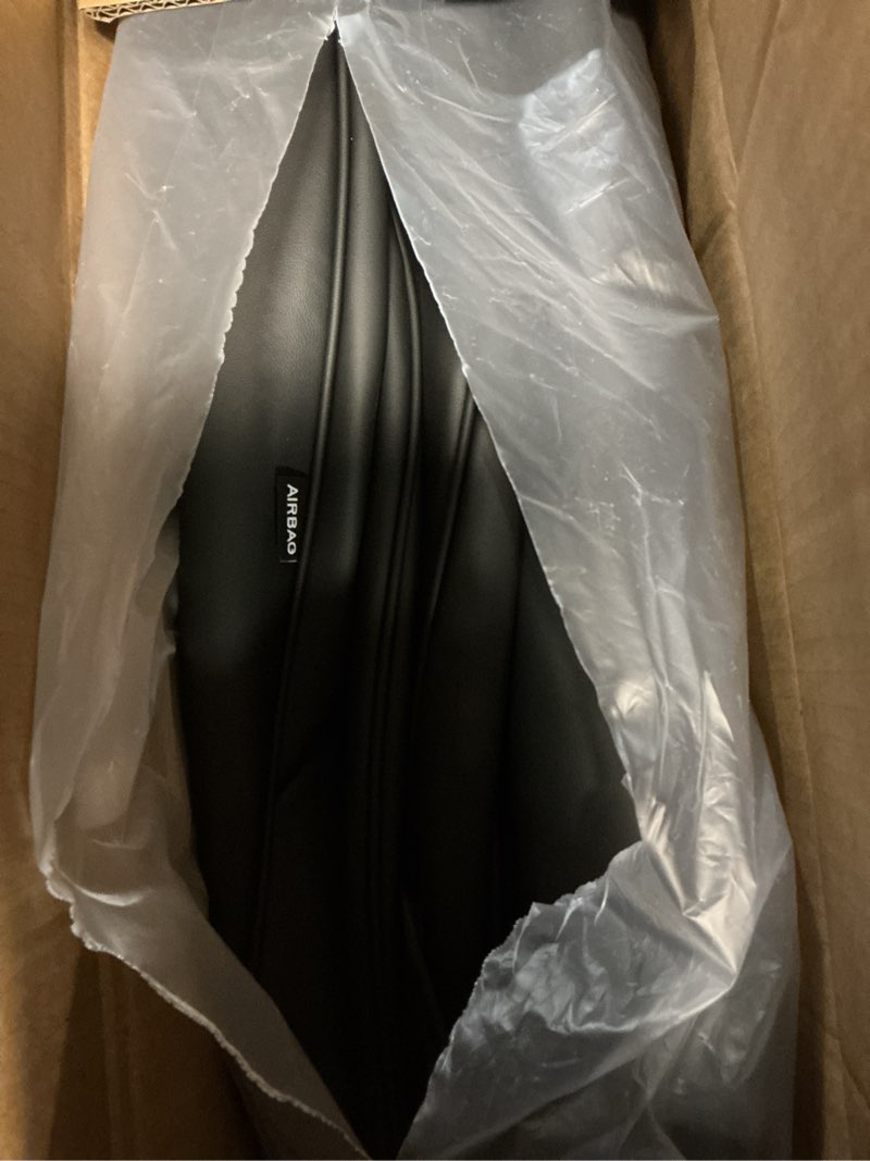 Condition photo showing Good Condition for custom fit seat covers for honda accord 2023-2026, fits 23-24 ex, 25-26 se, 23-26 sport hybrid/ex-l hybrid/sport-l hybrid/touring hybrid, pu leather, waterproof, airbag safe (pure black)