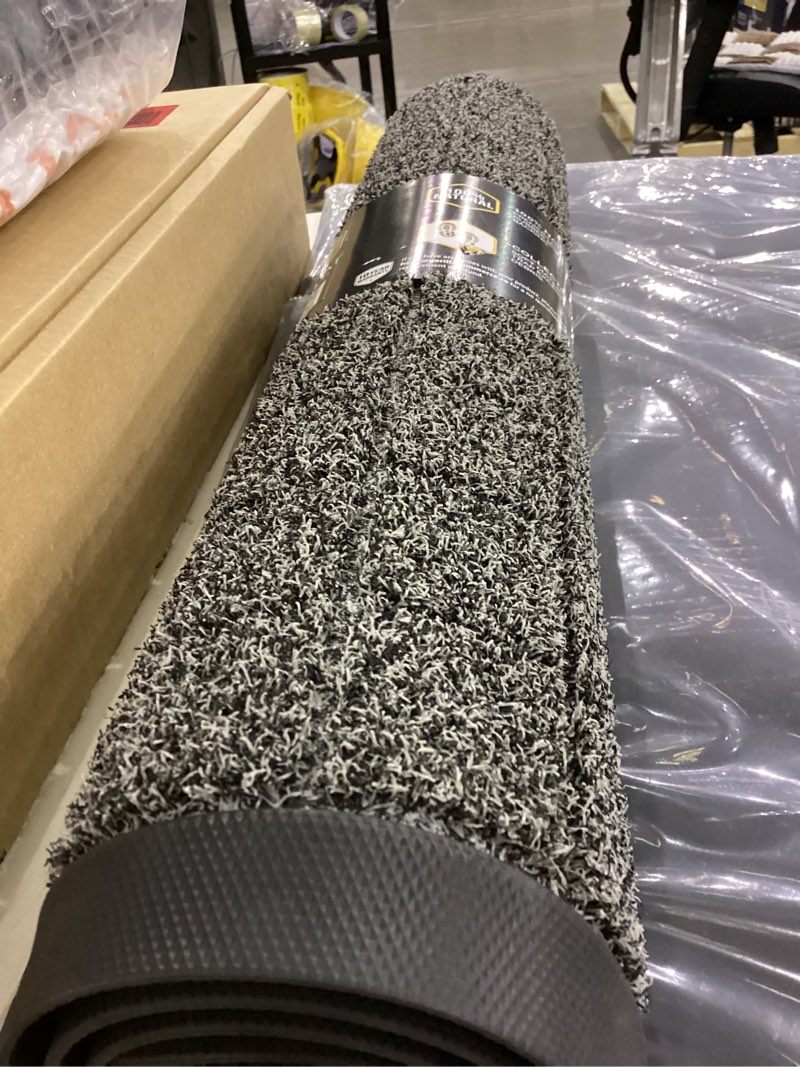 GRIP MASTER Durable Tough Natural Rubber Doormats, 35x23, Waterproof Boot Scraper Mats, Heavy Duty I