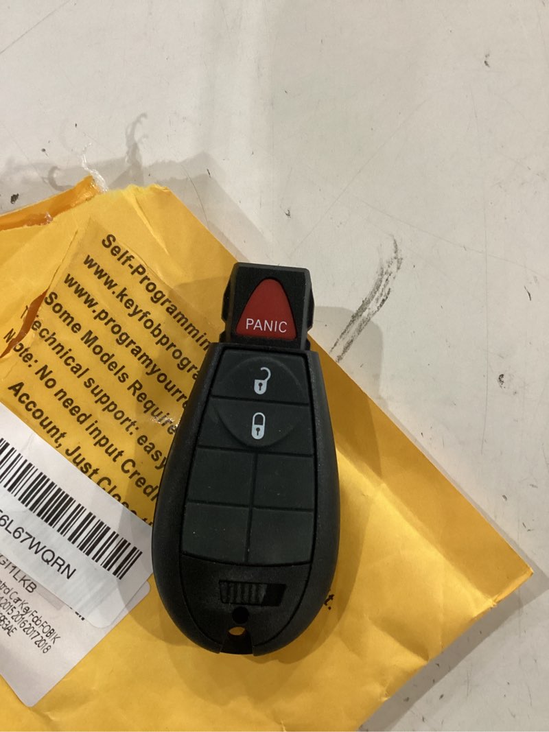 Condition photo showing Good Condition for supaland key fob replacement fits for dodge ram 1500 2013-2021 ram 2500 3500 4500 5500 2013-2018 keyless entry remote control gq4-53t 56046953ag 56046953ac black and white