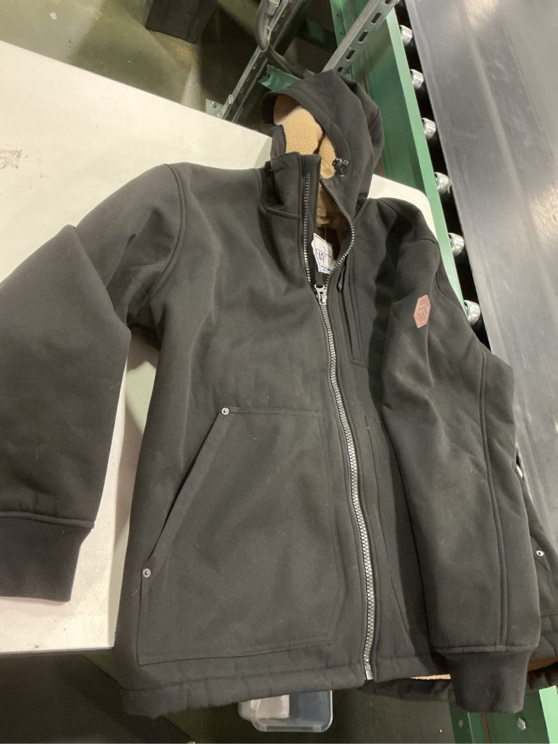 Condition photo showing Good Condition for Free Country Men's 3 in 1 Winter Softshell Ski Jacket Water and Wind Resistant Coat Warm Insulated Hooded for Men-Atalaya XL Black
