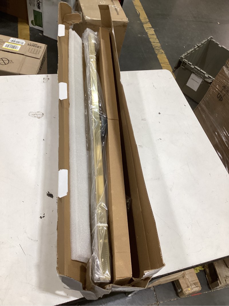 Condition photo showing Good Condition for linear shower drain 36 inch, professional brushed sus-304 stainless steel shower drain, 51l/min fast drainage floor linear drain, us standard cupc certified, zirconium gold, sd-109 36 inch zirconium gold