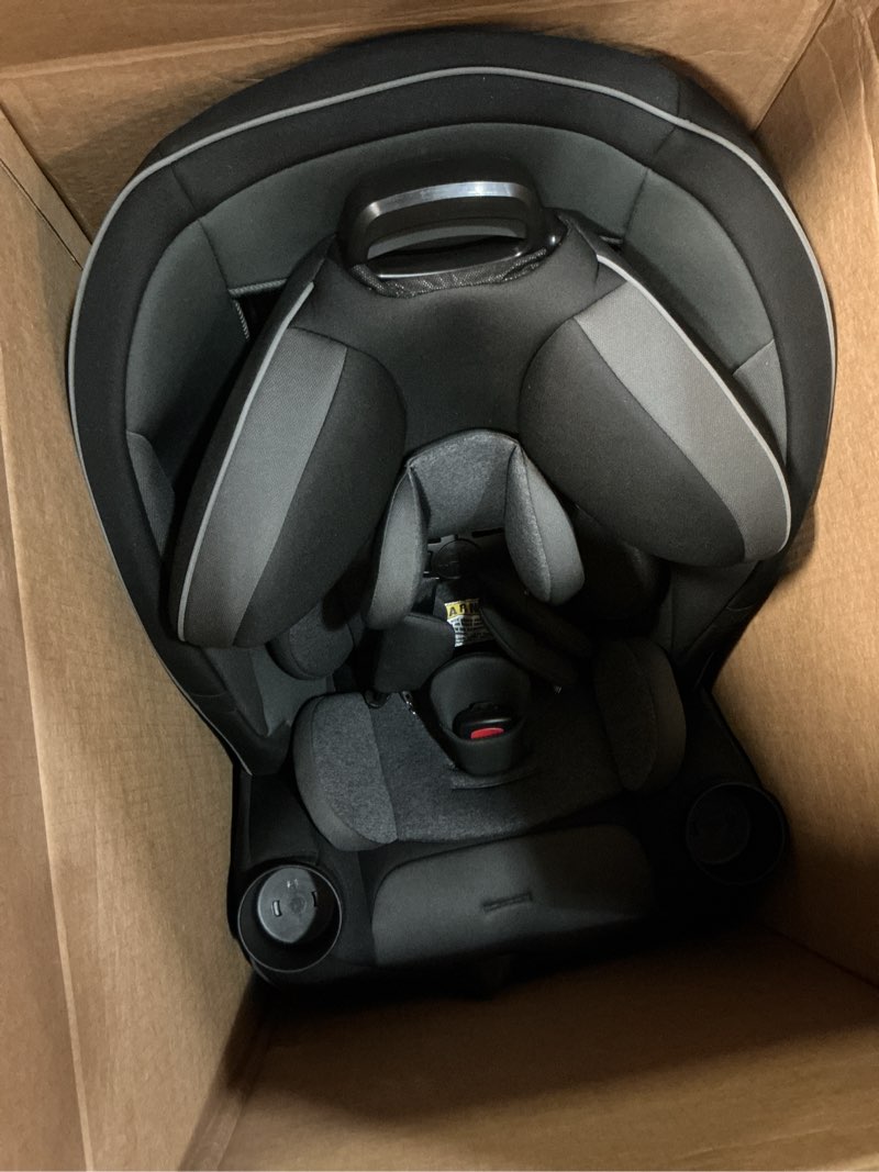 Condition photo showing Good Condition for safety 1st grow and go all-in-one slim convertible car seat, rear facing, 5-40 lbs, forward facing (30–65 lbs), high back booster seat 40-100 pounds, black phantom black phantom original
