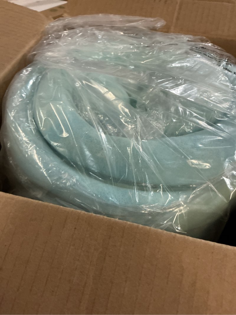 Condition photo showing New/Like New for Sure2Sleep Gel Swirl Memory Foam Mattress Topper - 3 Inch, Pressure Relieving, Cooling Comfort - Made in The USA & CertiPUR-US Certified - Softens Firm Beds and Extends Mattress Life - Queen Size Queen 3 INCH