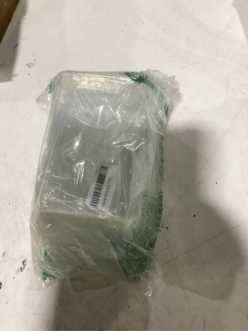 Condition photo showing New/Like New for acrylic sign holder 4x6 inches 24 pack, double sided clear display stand table top sign paper holder, vertical menu flyer holder, plastic sign frame for stores, restaurants, hotels, office 24 pack 4x6"