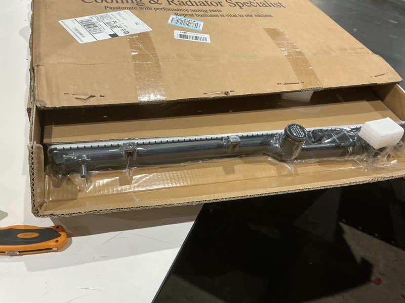 Condition photo showing As Is for pickoor aluminum truck radiator for 1994-2016 isuzu npr gmc w4500 forward
