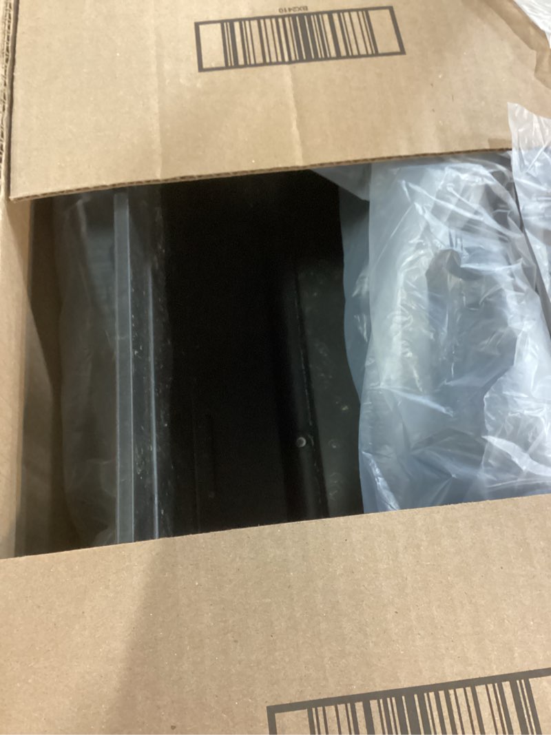 Condition photo showing As Is for gardenised outdoor and indoor rectangle trough plastic planter box, vegetables or flower planting pot, brown large (qi004121.l)
