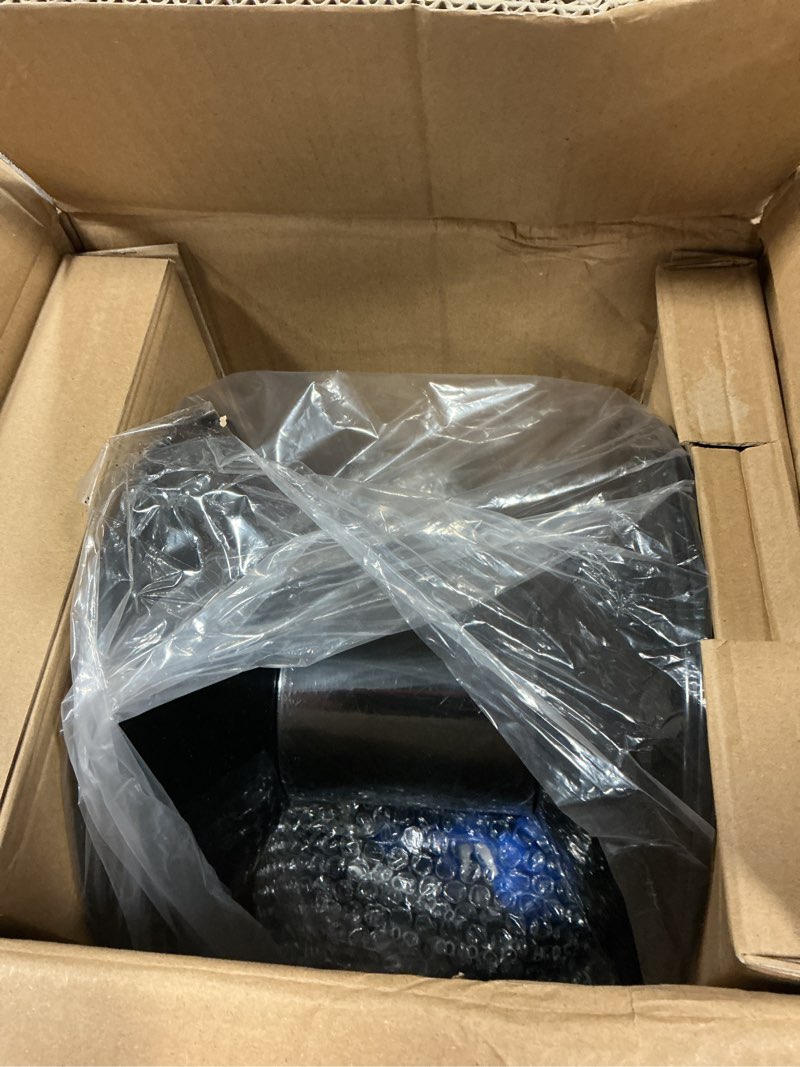 Condition photo showing New/Like New for MEKOH Pressure Washer Hose Reel 50ftx3/8” / 65ftx1/4”, 4000PSI Heavy Duty Power Washer Hose Reel with M22-14 Fitting, Hand Crank Metal Reel with Wall/Trailer/Van Mount, Manual Hose Reel for Water Shiny Black