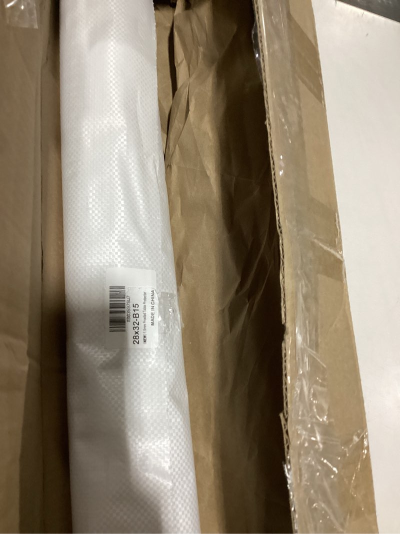 Condition photo showing Good Condition for necaux custom 28 x 32 inch frosted table cover protector, 1.5mm thick plastic scratch resistent heavy duty desk pad non-slip tablecloth protector for coffee table sofa table media stand office desk 28" x 32" frosted 1.5mm