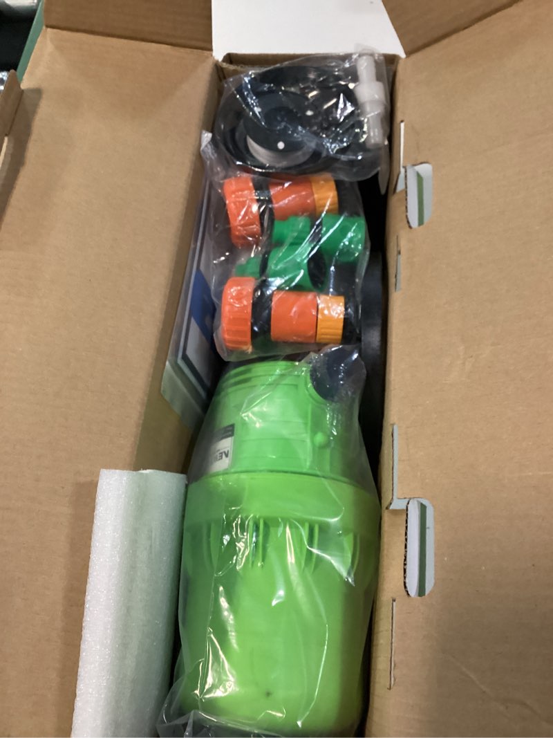 Condition photo showing Good Condition for newtry 0.4%-4% fertilizer injector for drip irrigation 1:250 to 1:25 adjustable water powered dosing pump 3/4" npt