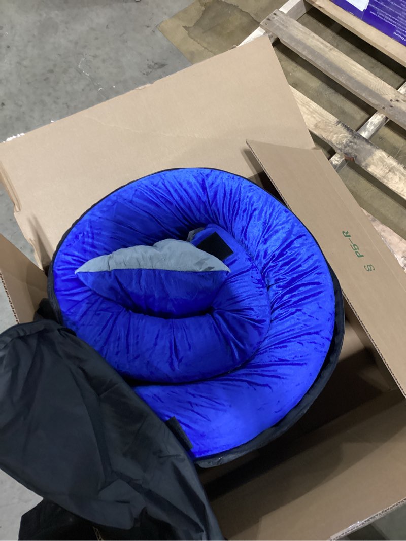 GAIALOOP 4 INCH Thick Memory Foam Camping Mattress, Roll Up Floor Sleeping Mat Camp Cot Mattress Pad