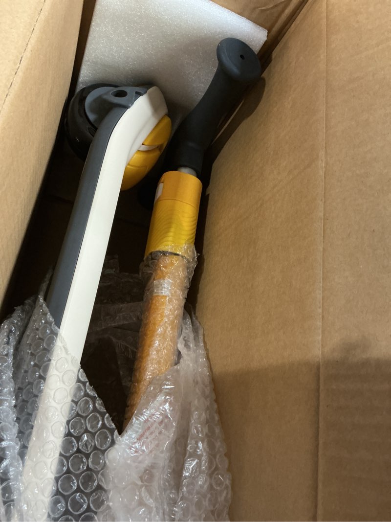 Condition photo showing Good Condition for KUB Toddler Scooter for Kids Ages 2+, 3 Wheel Kick Scooter with LED Light-Up Wheels, Adjustable Height Handlebar, Lean-to-Steer, Anti-Slip Deck, Easy-Fold Design, Gift for Boys and Girls Lemon Yellow