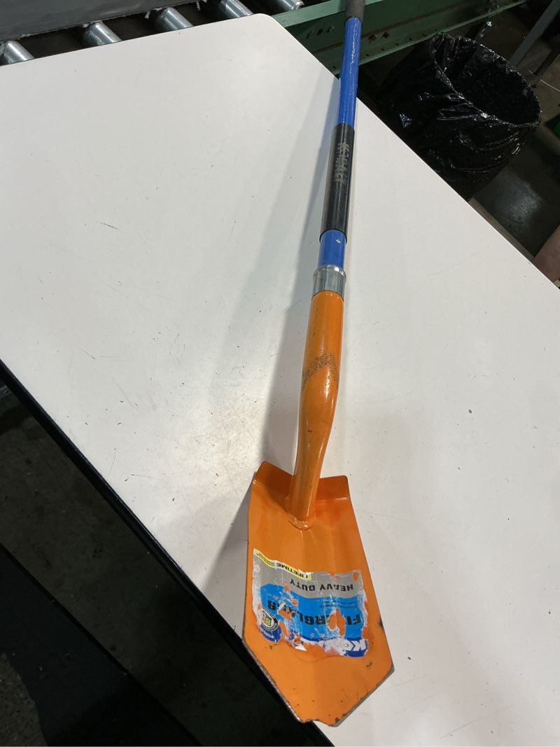 Condition photo showing As Is for kobalt 40-in fiberglass handle trenching spade