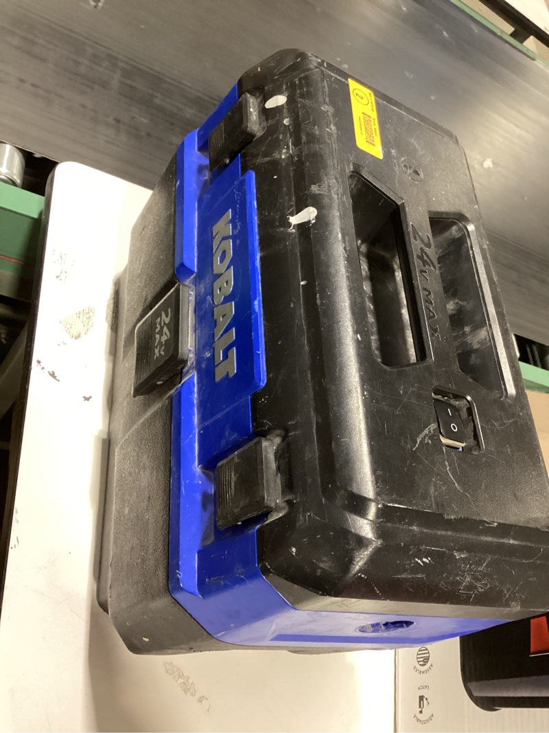 Condition photo showing Good Condition for kobalt 24-volt 3-gallon 1 hp cordless wet/dry shop vacuum with accessories included
