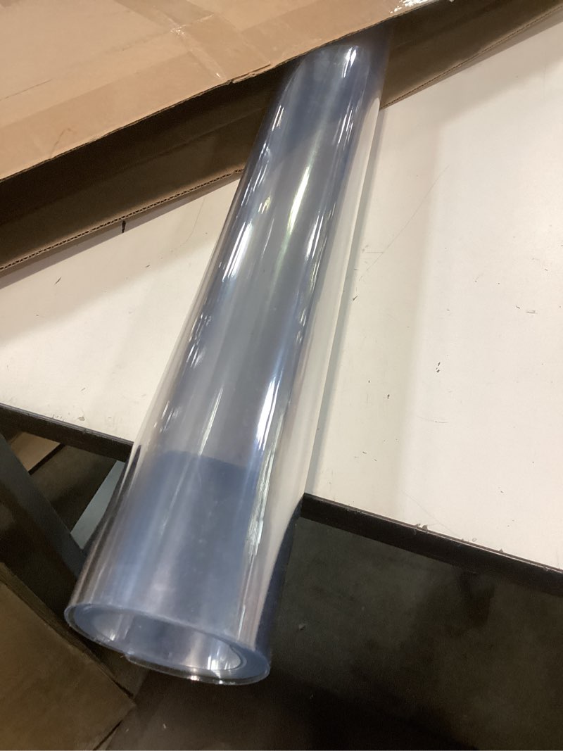 Condition photo showing Good Condition for (Similar)(unknown size) Clear Floor Mats Inches, Desk Chair Mat for Hardwood Floor Protector, Waterproof, Anti-Scratch, Easy to Clean 48” x 72” for Hard Floor Frosted Clear