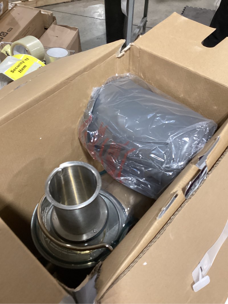 Condition photo showing As Is for Not tested Breville Juice Fountain Elite 800JEXL, Silver