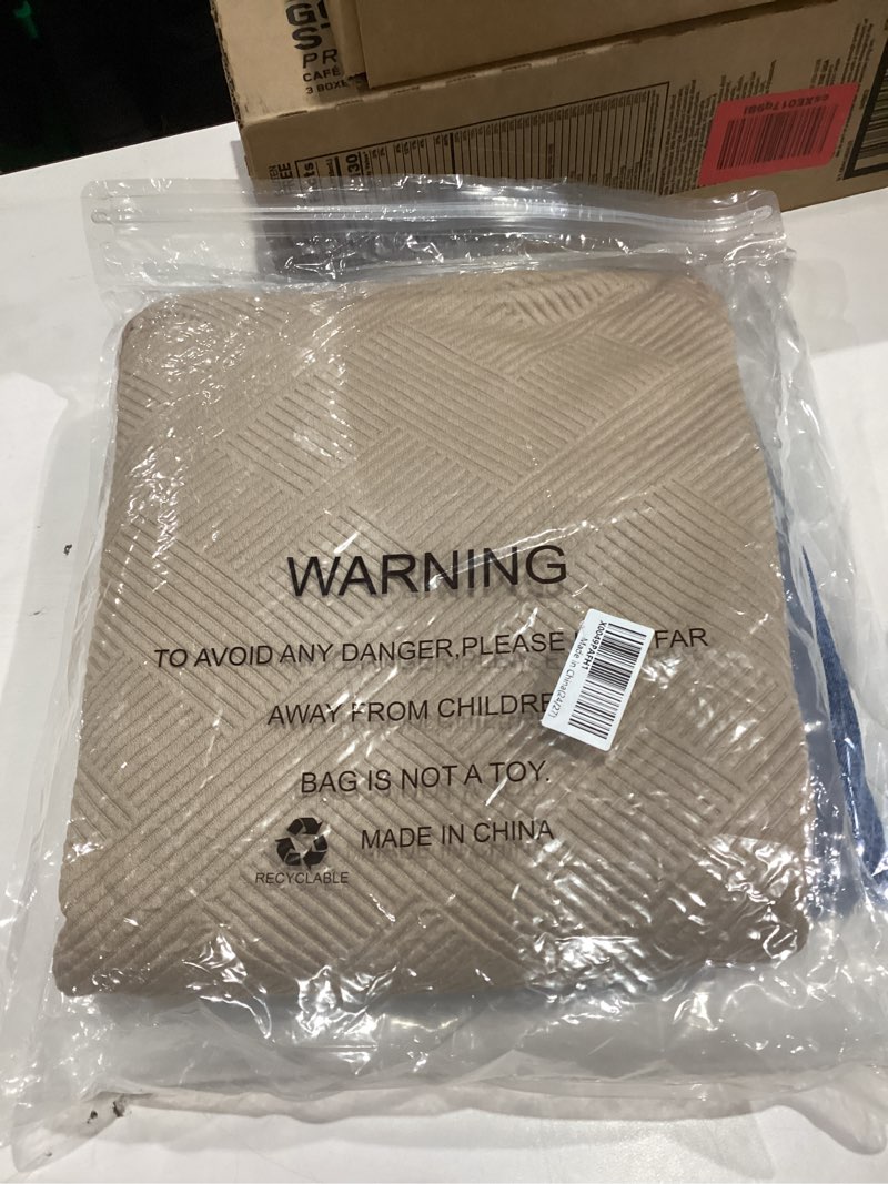 Condition photo showing New/Like New for Womens 2 Piece Outfits Textured Lounge Sets Short Sleeve Top and Wide Leg Pants Sweatsuits Tracksuit Apricot Small