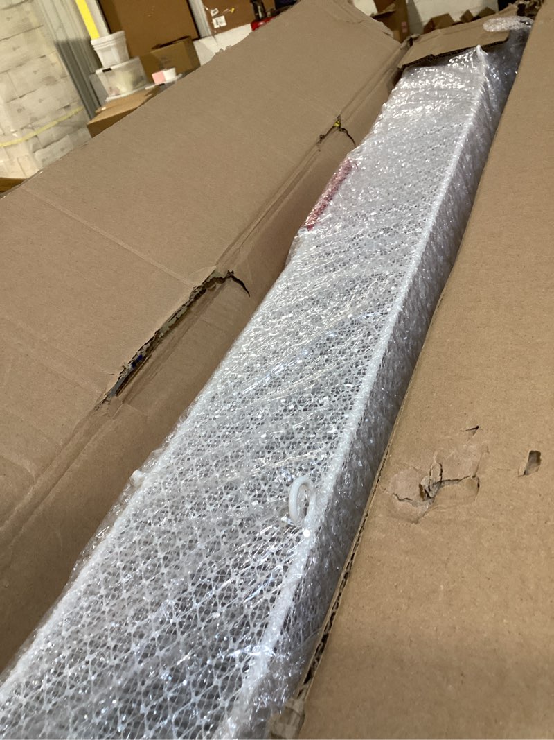 Condition photo showing As Is for Holiday Living 72-in Freestanding Gift box Yard decoration with Multicolor