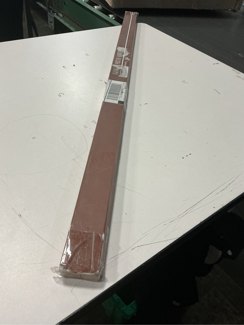 Condition photo showing New/Like New for 42 Inch Magnetic Poster Hanger Frame - Sturdy Teak Wood Poster Frame, Strong Magnets for Safe, Quick Hanging Maps, Posters, Picture, Print, Scroll Wall Art 42x24 42x28 42x32 (42", Natural Wood)