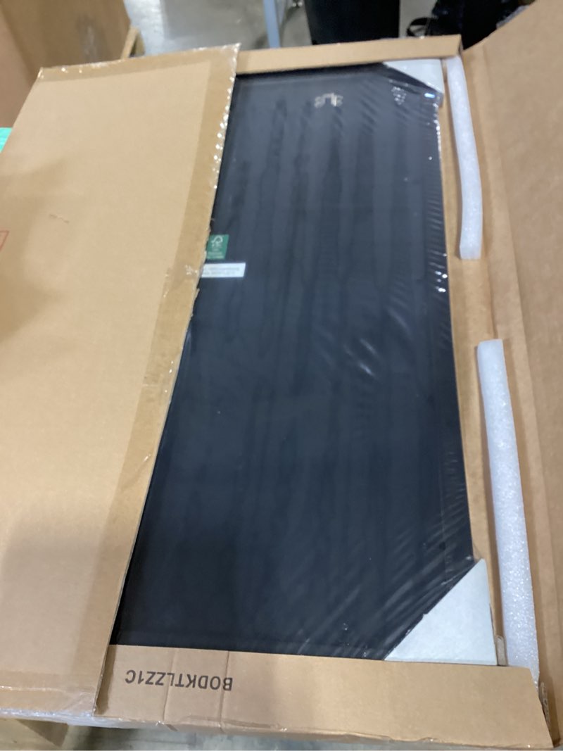 Condition photo showing New/Like New for upsimples 11x17 picture frame, display pictures 9x15 with mat or 11 x 17 without, wall hanging poster frames, black, 1 pack black 11x17