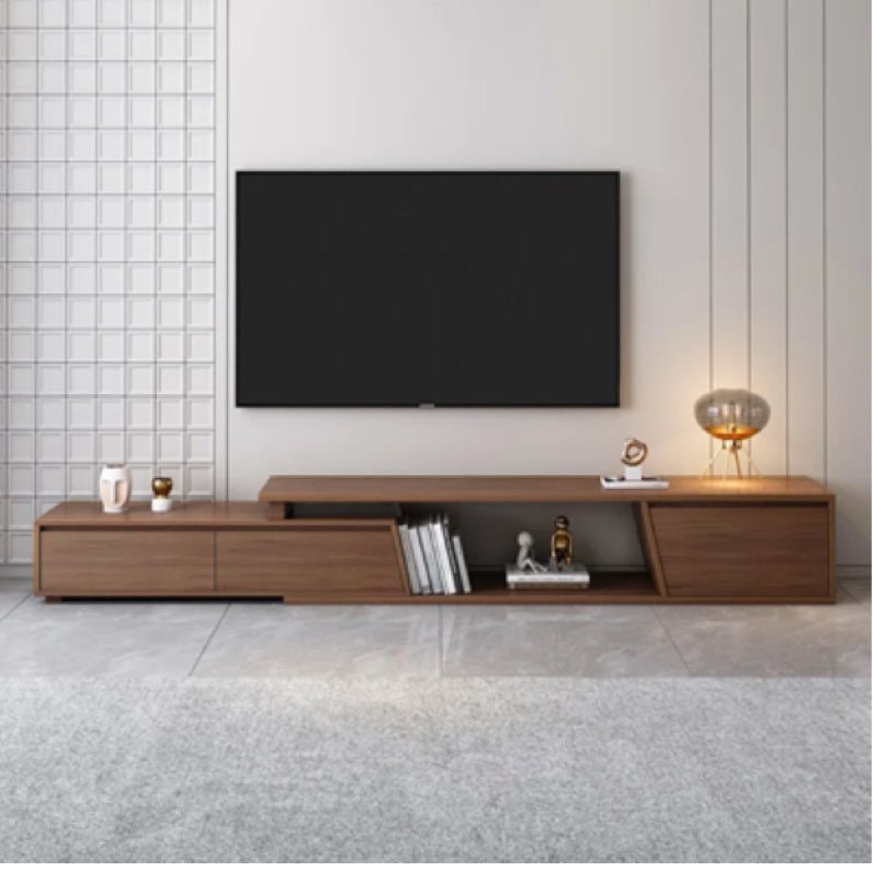 Arnit 110.2'' W TV Stand Storage Credenza (Incomplete)