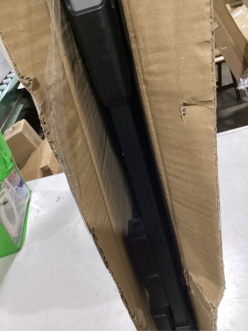 Condition photo showing Good Condition for babelio upgraded baby gate with cat door, 29-43" auto close durable dog gate for stairs, doorways and house, easy walk thru safety gate with pet door includes 4 wall cups, black black 29-43" wide, 30" tall