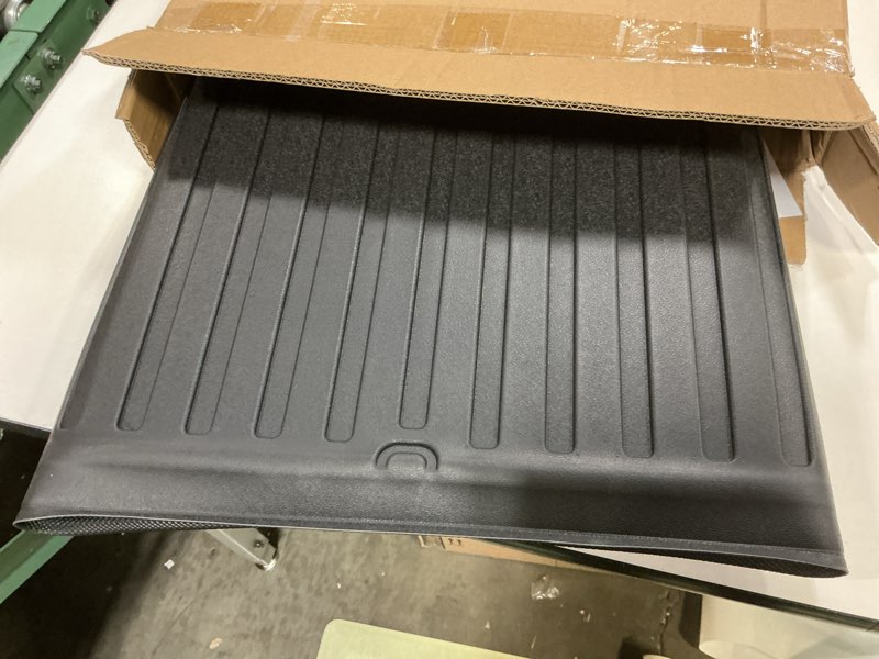 Condition photo showing Good Condition for AOMSAZTO Cargo Liner Custom Fit for 2014-2015 Subaru Crosstrek/2012-2016 Subaru Impreza/2012-2021 WRX/2012-2021 STI - All Weather Protection Automotive Waterproof Trunk Mat (Only Fit Sedan) Crosstrek 2012-2016 Cargo Mat