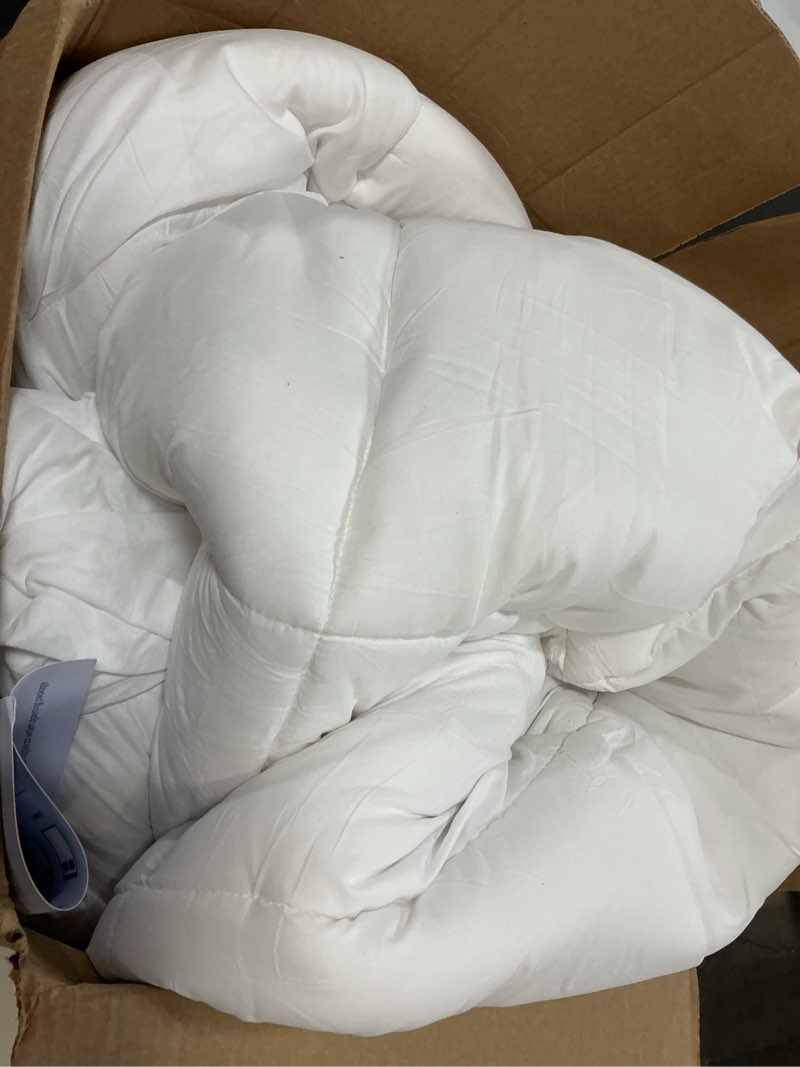 Condition photo showing As Is for coonp queen mattress topper, extra thick pillowtop, cooling and plush mattress pad cover cotton top bed topper protector with 8-21 inch deep pocket