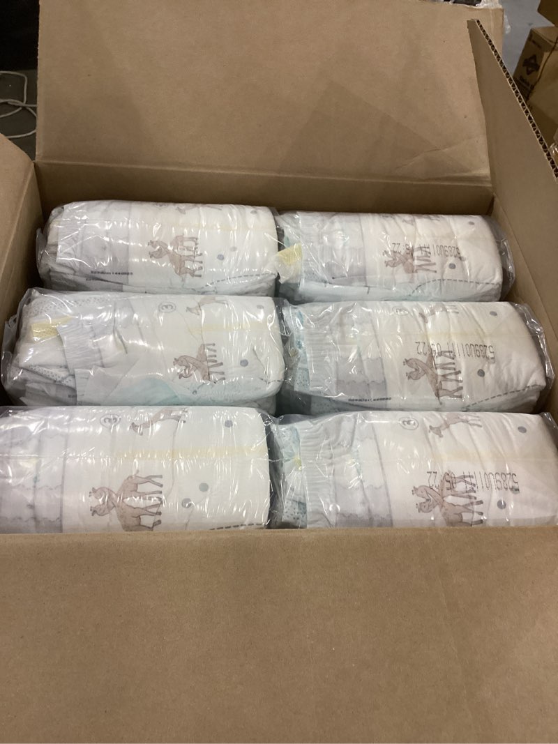 Condition photo showing New/Like New for Pampers Swaddlers Diapers, Size 3 (13-26 lbs), 168 Count, Absorbent, Keeps Baby Dry and Comfortable, Skin Safe Disposable Baby Diaper (Packaging May Vary)