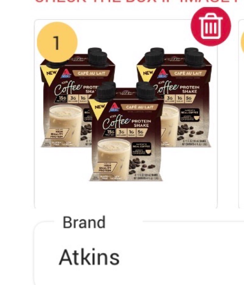 atkins iced coffee protein shake  café au lait  keto friendly  11.0 oz.  12 count (enjoy by 03/02/26)