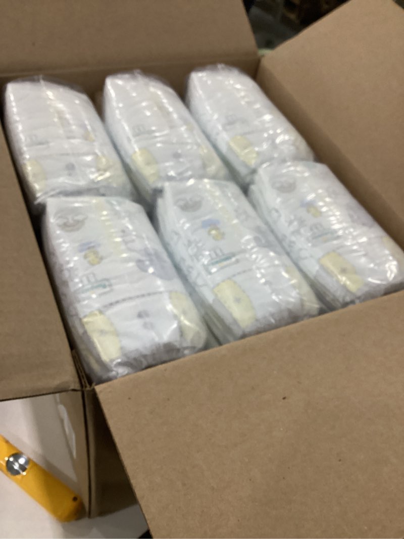 Condition photo showing New/Like New for Pampers Swaddlers Diapers, Size 1 (8-14 lbs), 198 Count, Absorbent, Keeps Baby Dry and Comfortable, Skin Safe Disposable Baby Diaper (Packaging May Vary)