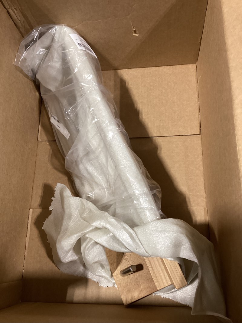 Condition photo showing Good Condition for Coat Rack Shelf Wall Mounted Oak Wood Entryway Shelf with 5 Hooks Wall Coat Hook Rack with Floating Shelf for Bedroom, Living Room, Kitchen (Natural,20 inch)